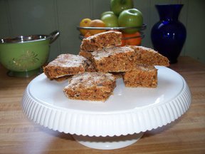 Candied Carrot and Currant Oatmeal Scones