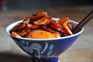 Crispy Sesame Carrots