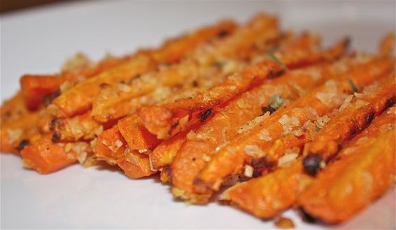 Baked Carrot "Fries"