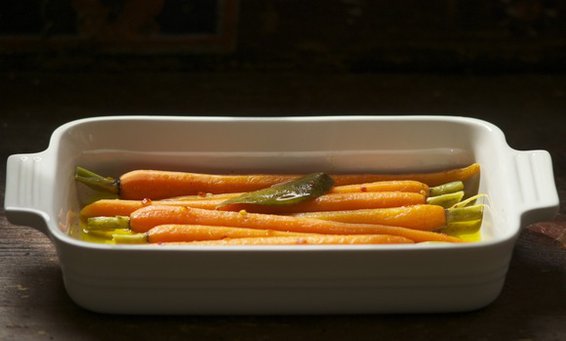 Carrots a la Grecque