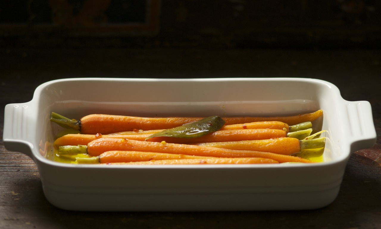 Carrots a la Grecque