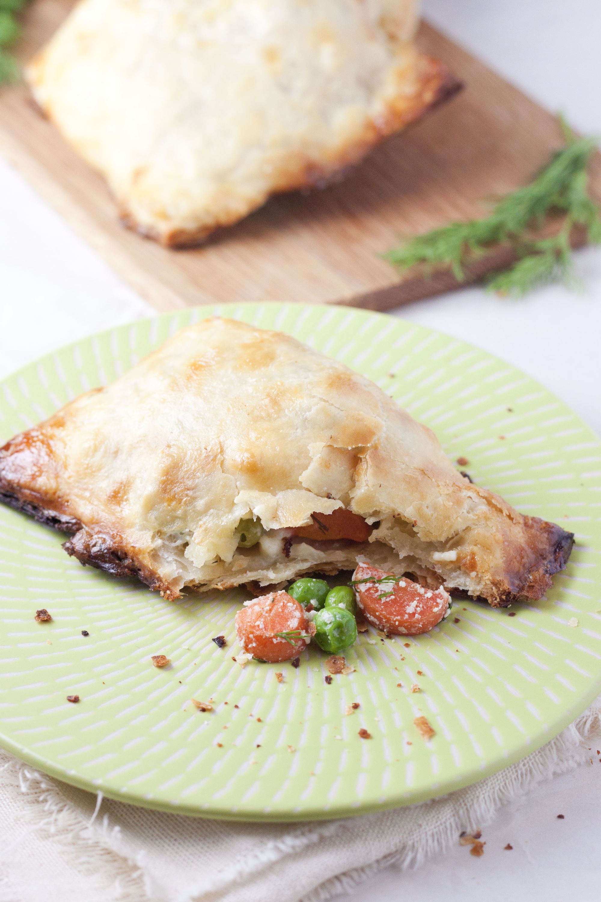 Darling carrot hand pies