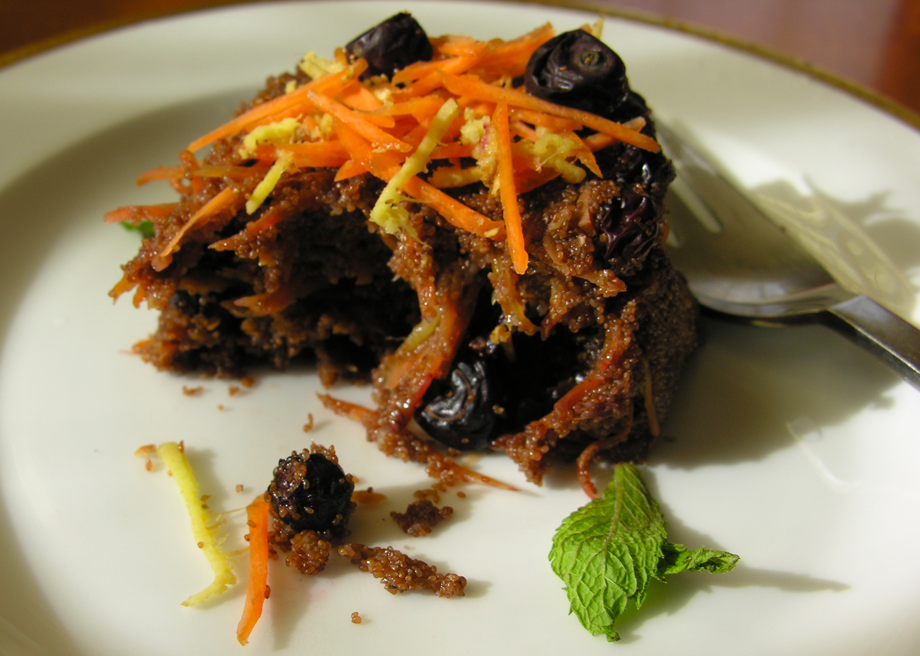 Carrots: It's what's for breakfast