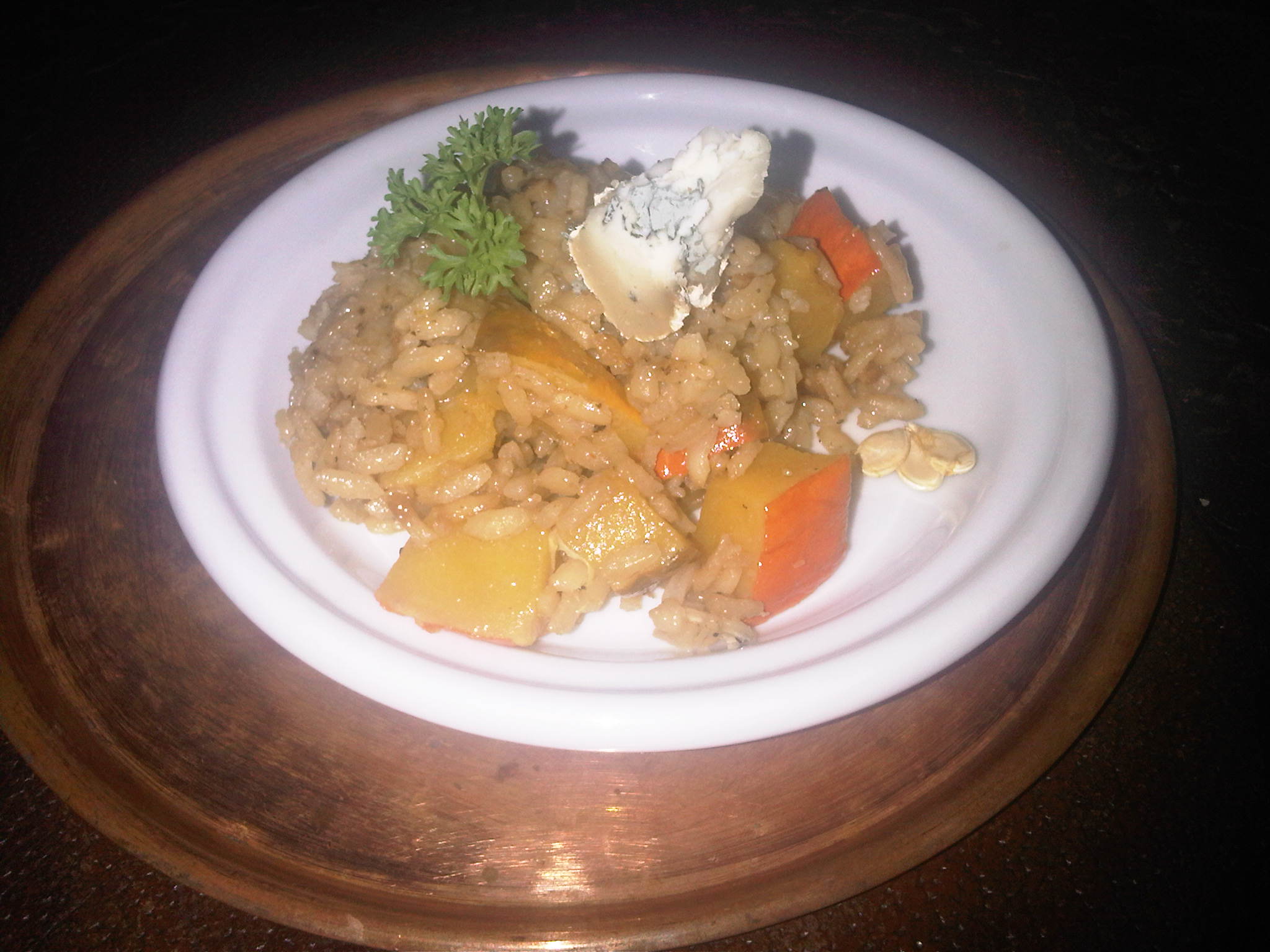Acorn Squash Risotto