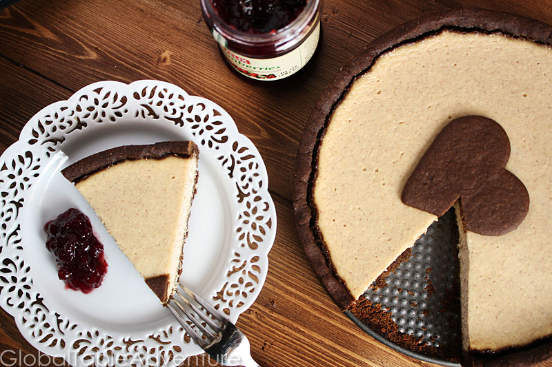Gingerbread Ricotta Tart