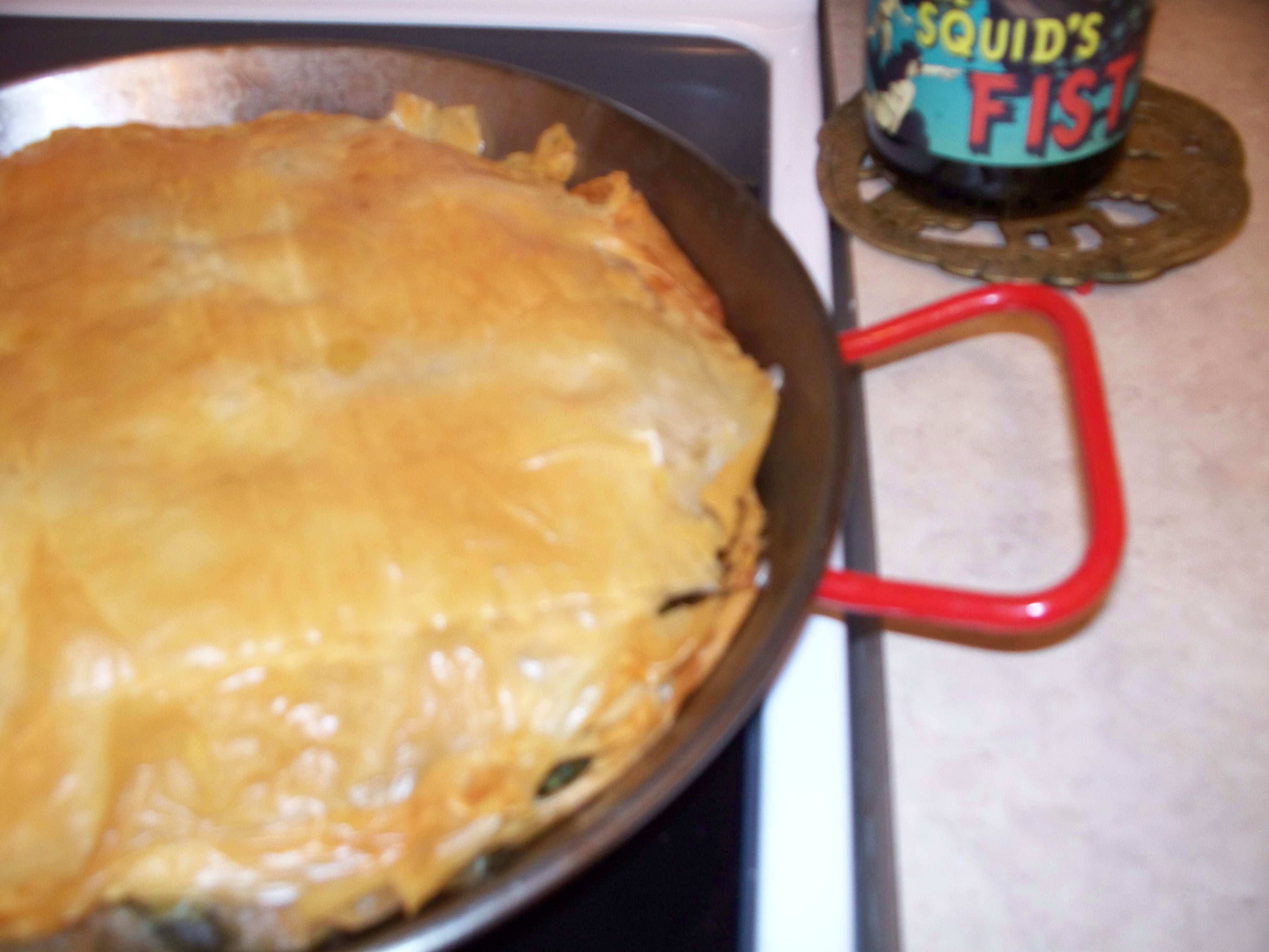 Sweet Potato Phyllo Tart