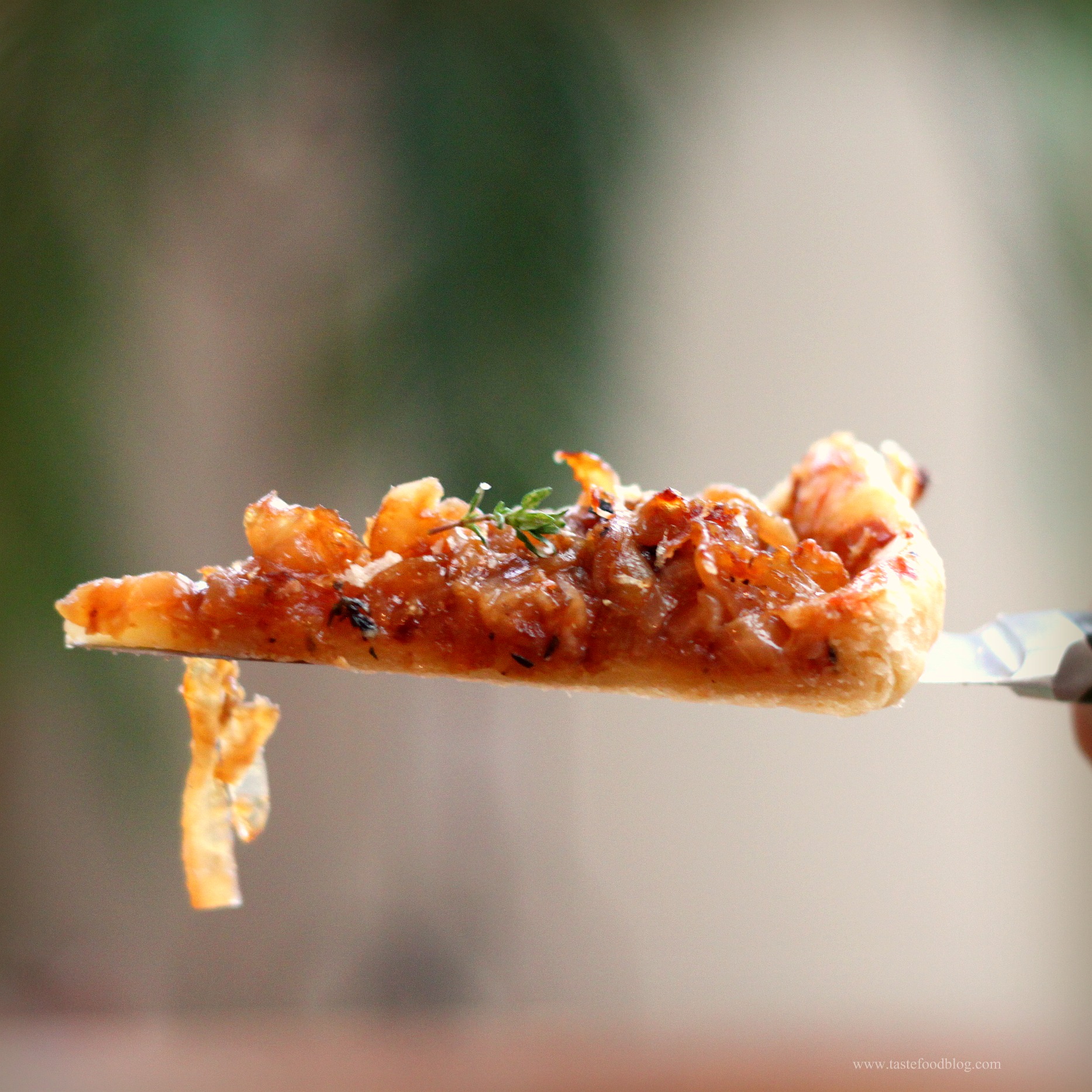 Golden Onion Tart with Gruyère and Thyme