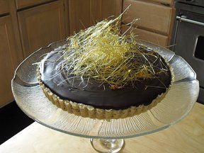Chocolate Turtle Tart