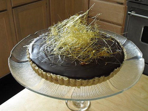 Chocolate Turtle Tart