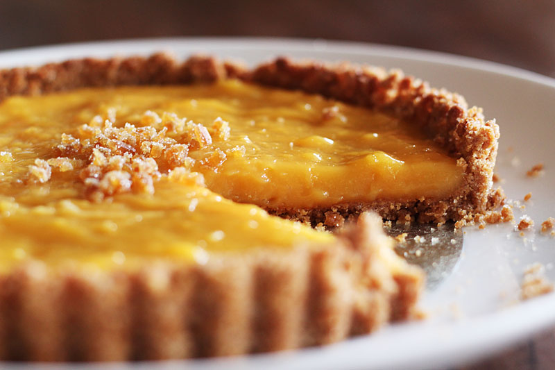 Grapefruit & Ginger Tart