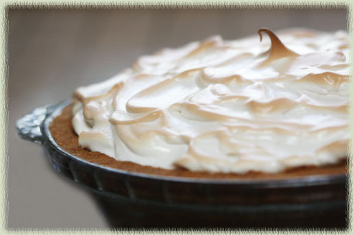 Meyer Lemon Silk Meringue Pie