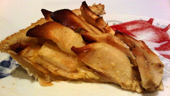 The last of the good pears tart