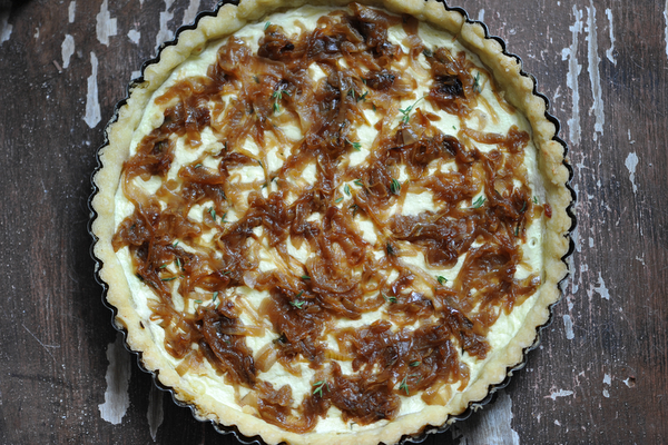Sexy Ugly Onion Tart