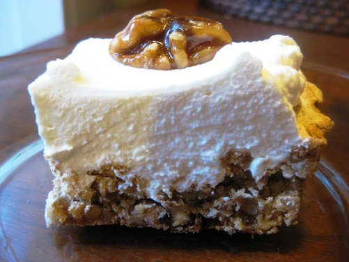 Maple Walnut Cream Tart