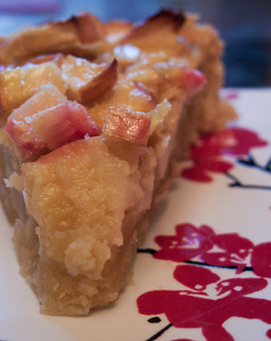 Apple Rhubarb Brown Butter Tart