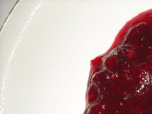 Cranberry Sauce with Blood Orange and Pickled Ginger