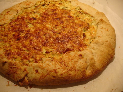 Italiano Zucchini & Sweet Potato Galette