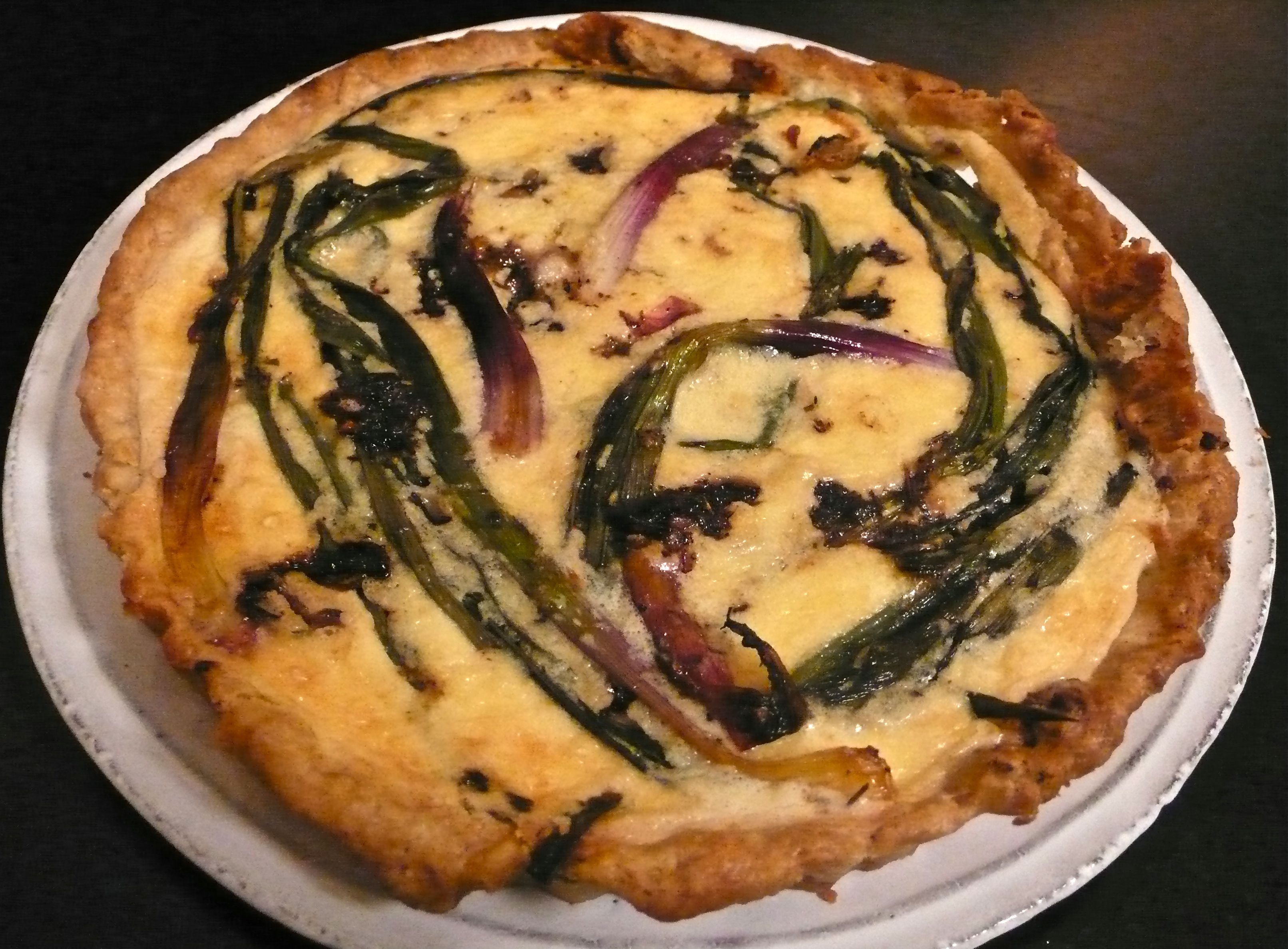 Spring Onion Tart