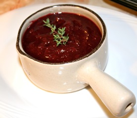 Cranberry, Cherry & Port Sauce