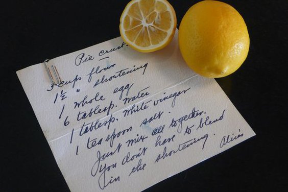 Lazy Mary's Improved Lemon Tart