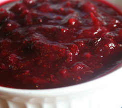 Maple Spiced Cranberry Sauce
