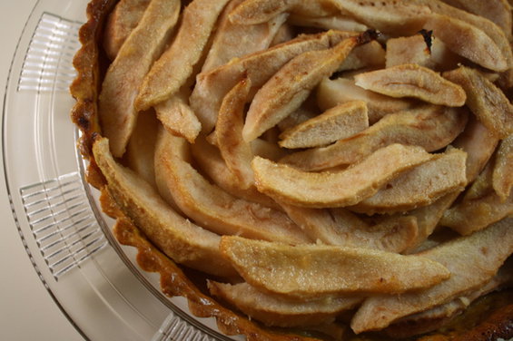 Fresh Ginger-Pear Tart