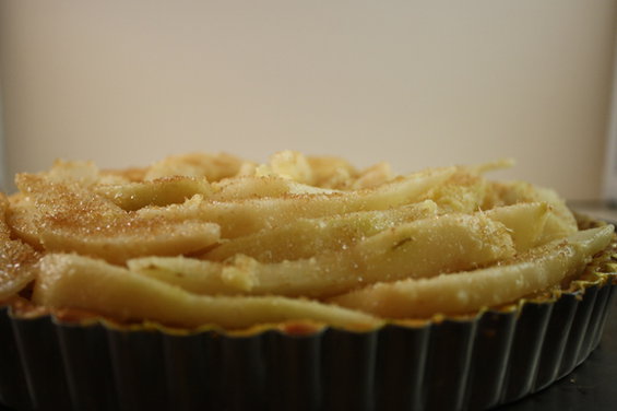 Fresh Ginger-Pear Tart