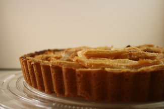 Fresh Ginger-Pear Tart