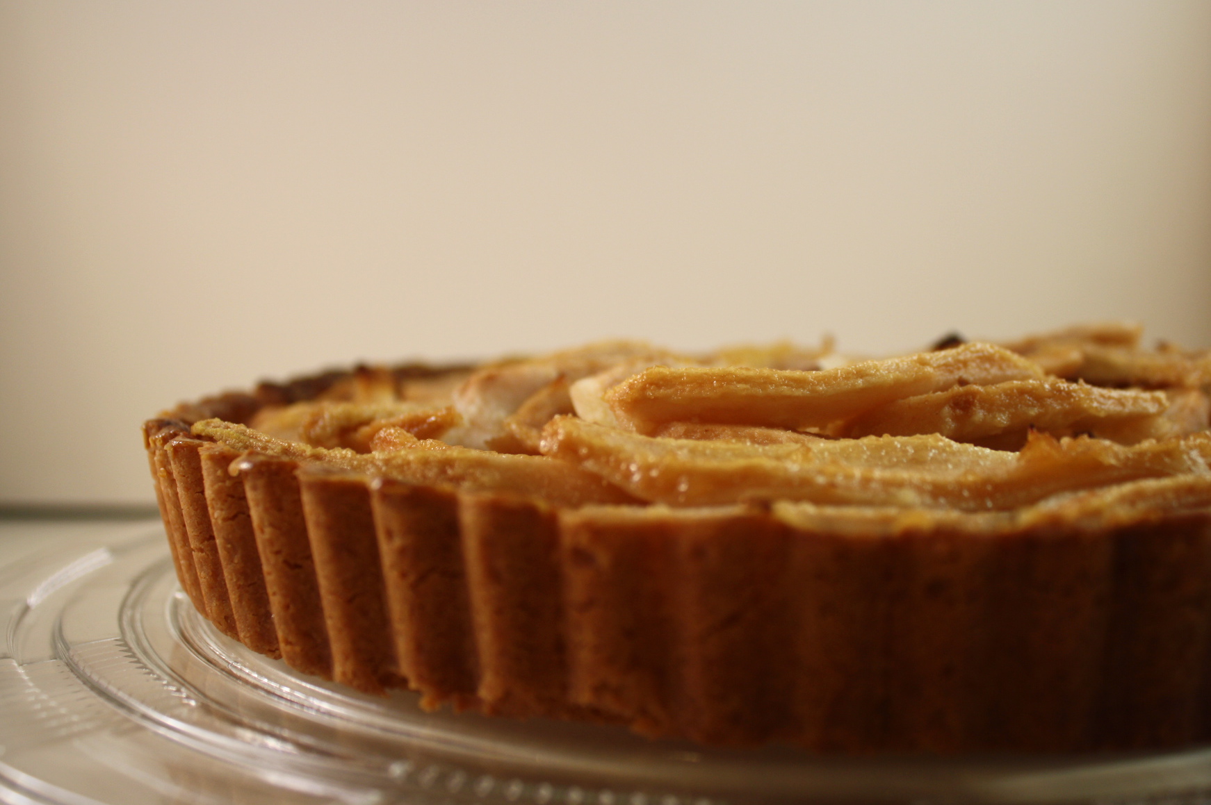 Fresh Ginger-Pear Tart