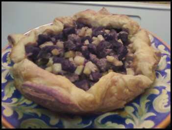 Grandma Foley's Pasty as a Rustic Tart