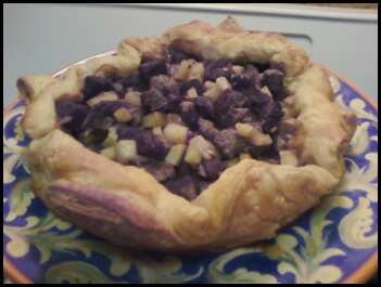 Grandma Foley's Pasty as a Rustic Tart