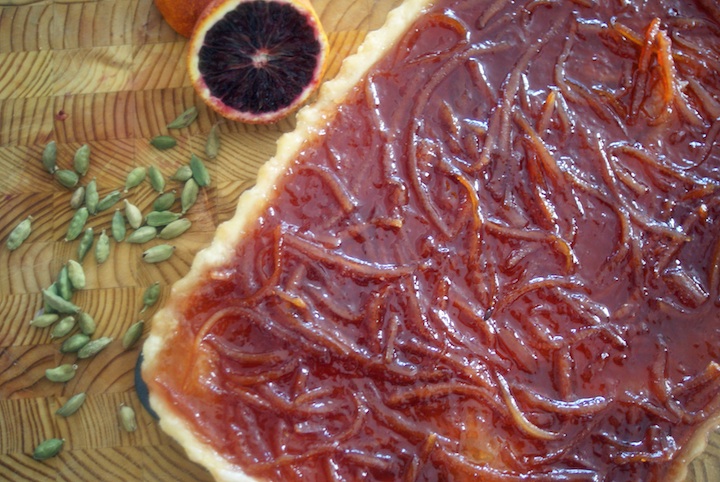 Blood Orange Cardamom Crostata