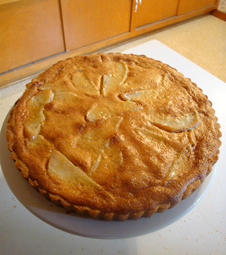 Roasted Pear Brown Butter Tart