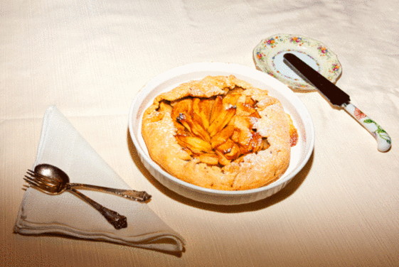 Apple Tart with Cookie Crust