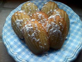 Orange Scented Madeleines