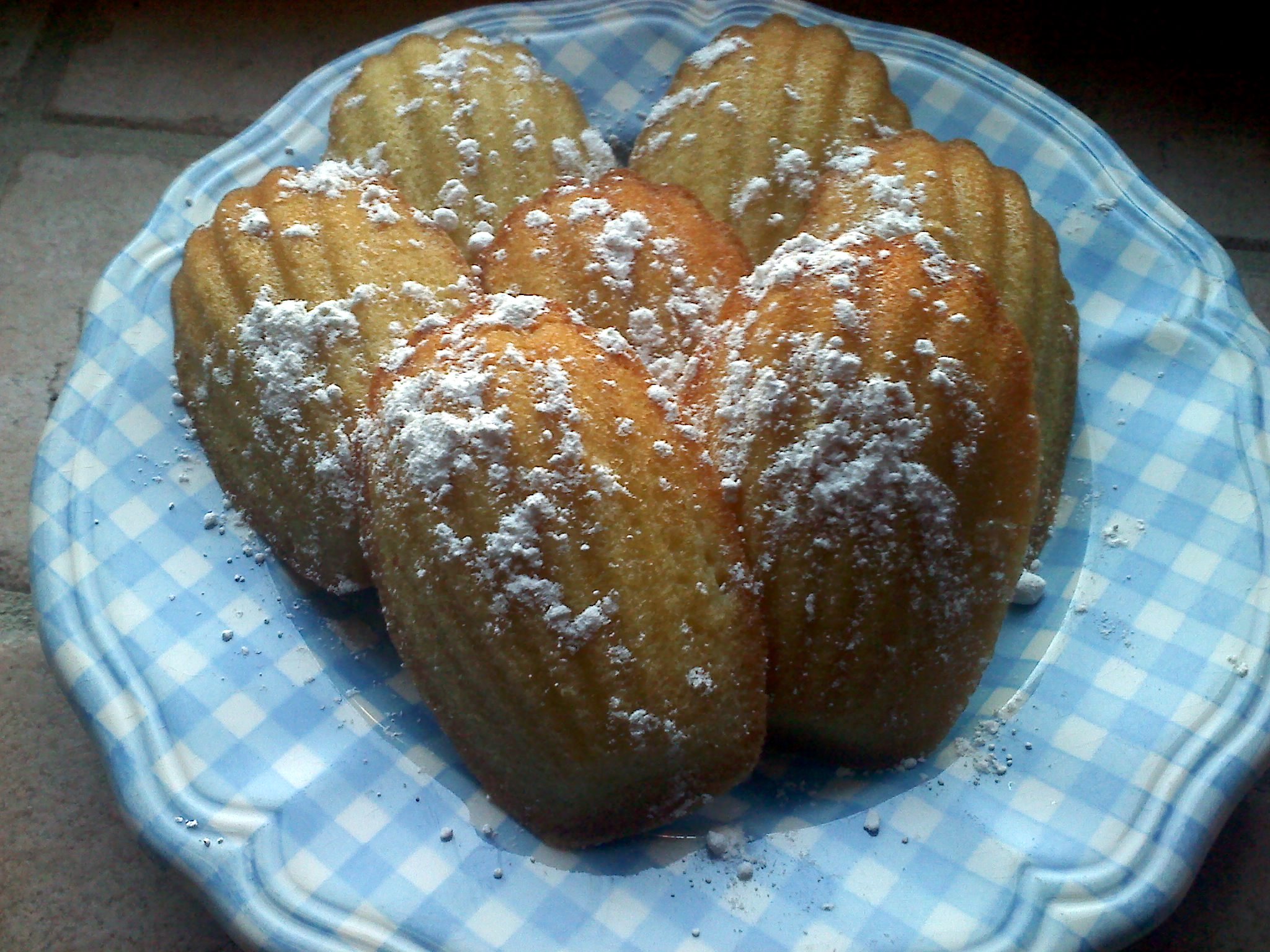Orange Scented Madeleines