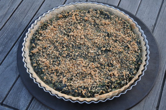 Sweet Spinach Tart