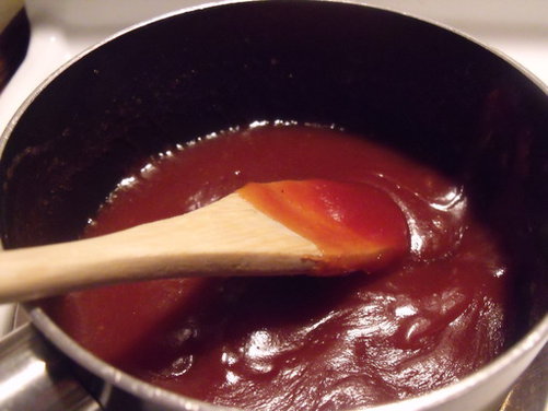 Very Rustic Custard Tart with Guava Sauce