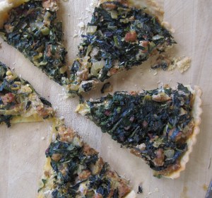 Sausage and Kale Dinner Tart