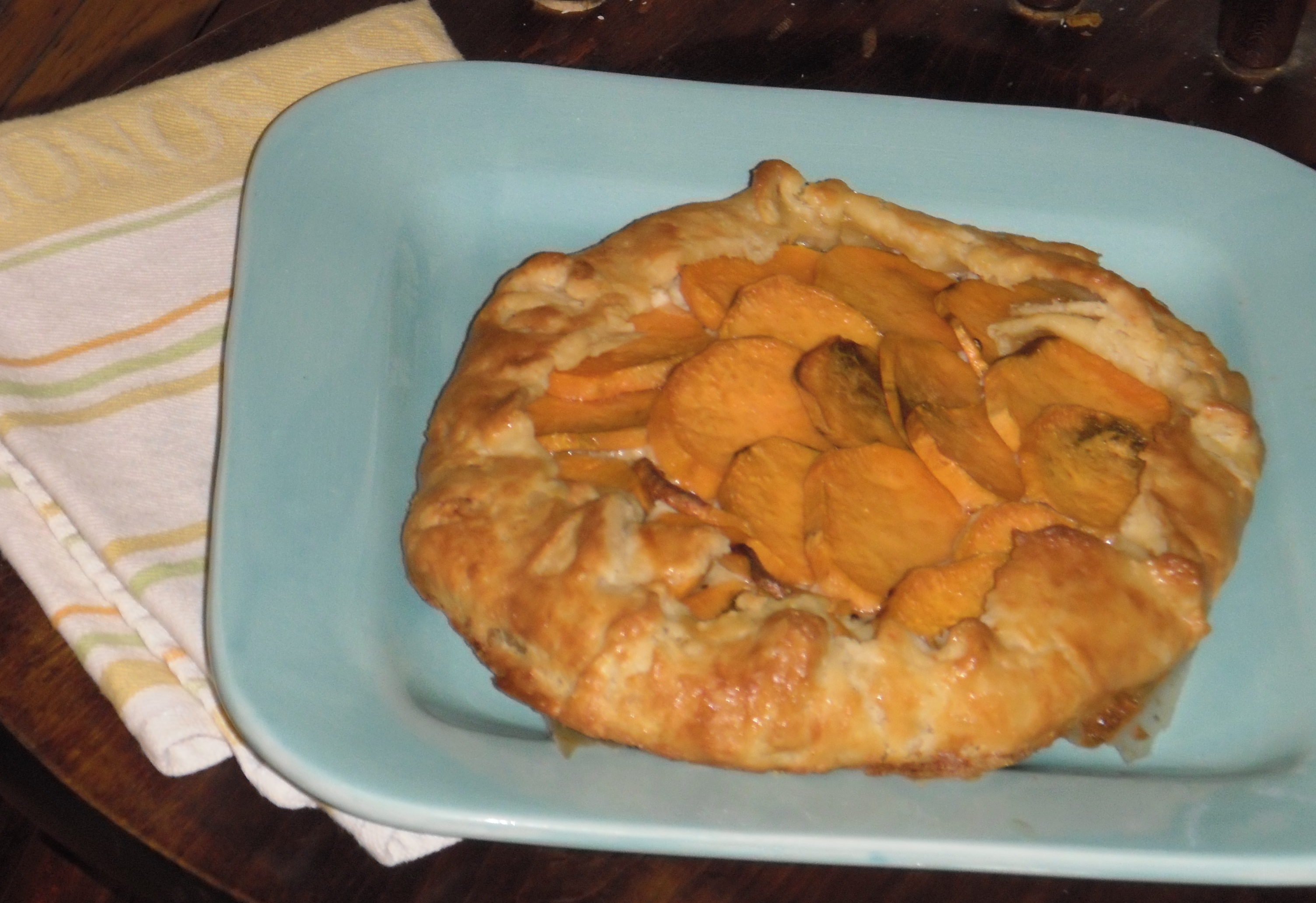 Sweet Potato and Ricotta Galette
