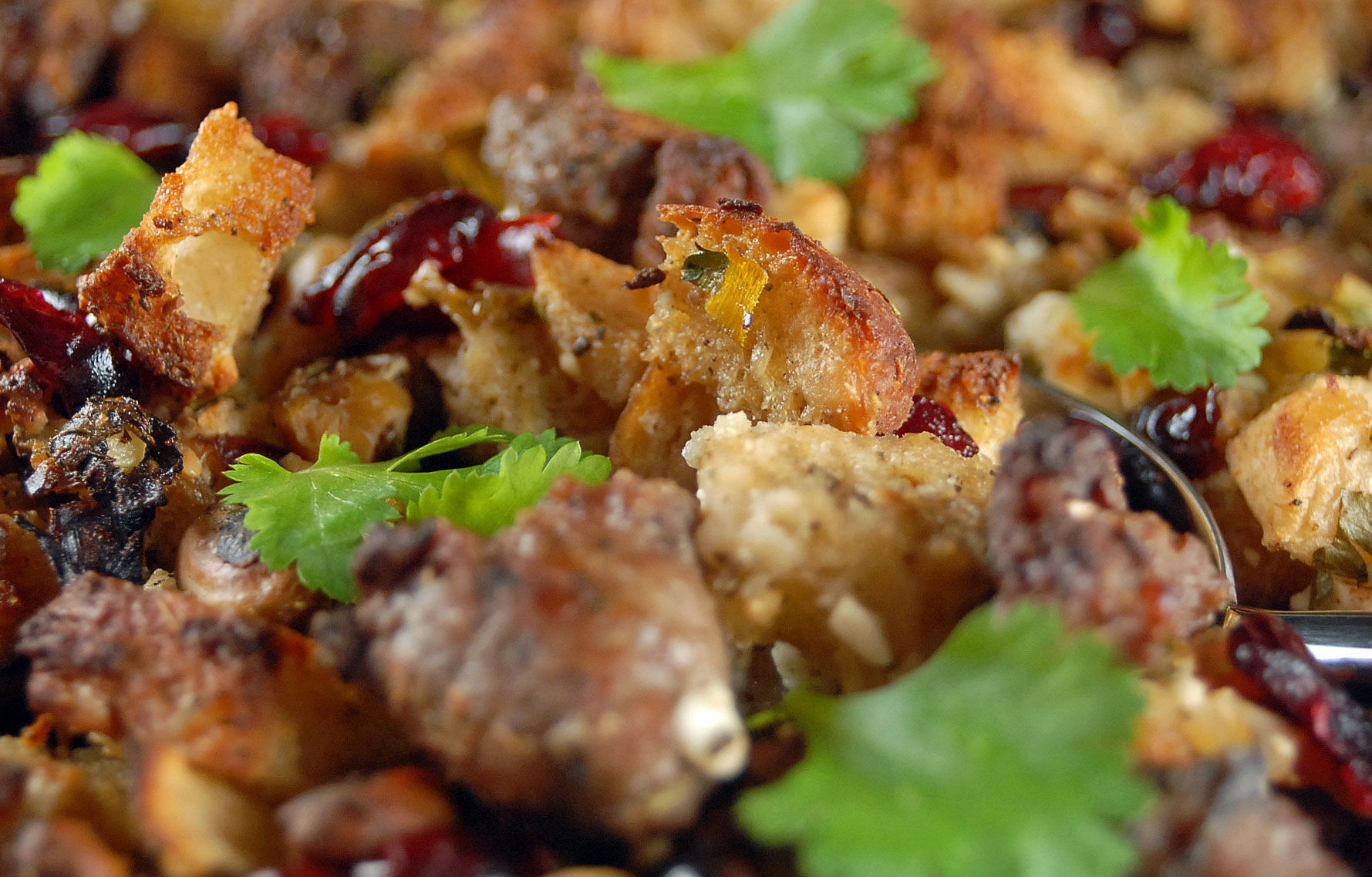 Lamb Sausage, Feta and Mint Stuffing