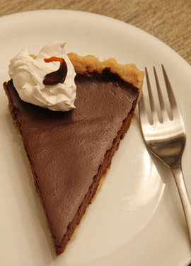 Aztec Bittersweet Chocolate Tart