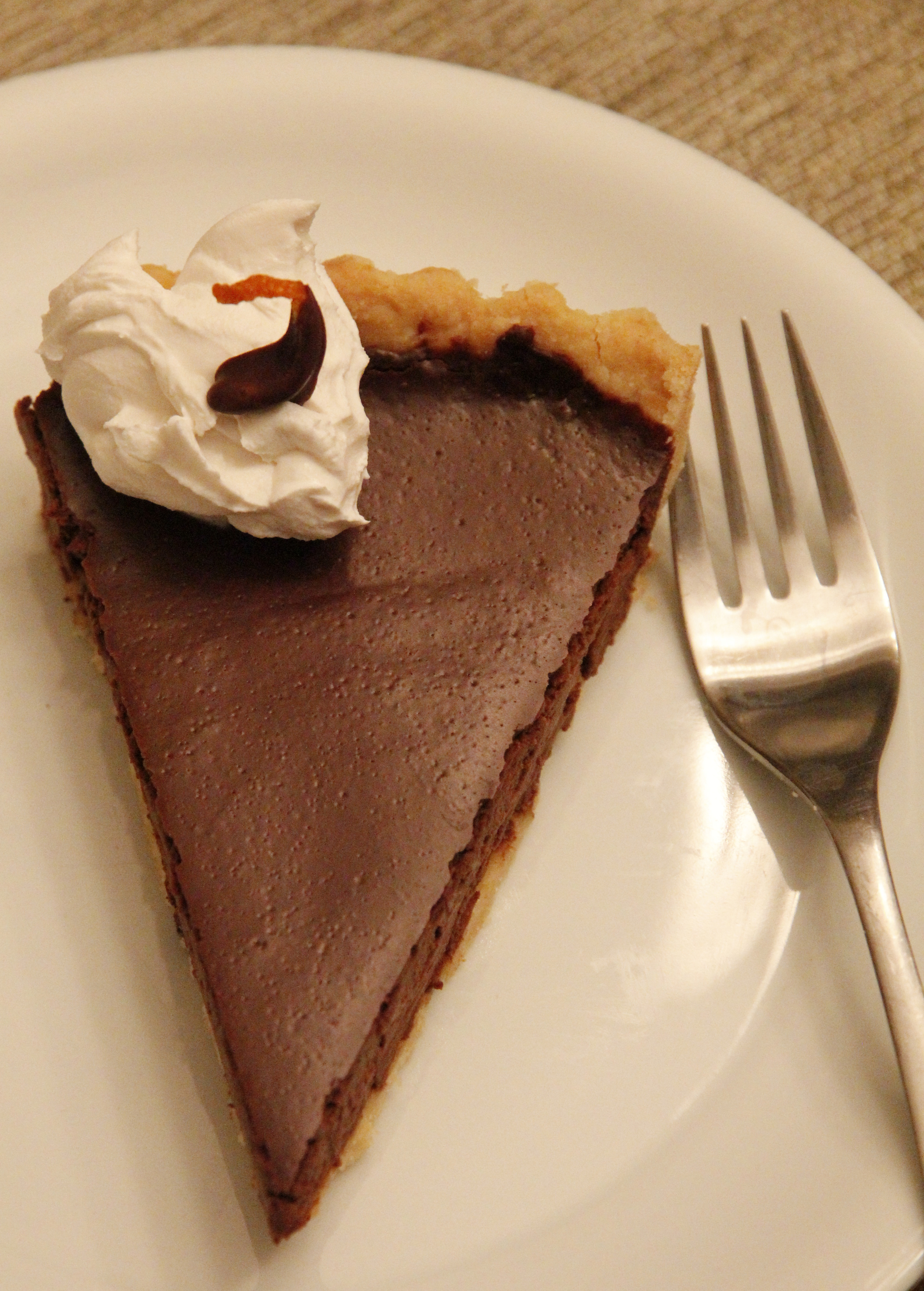Aztec Bittersweet Chocolate Tart