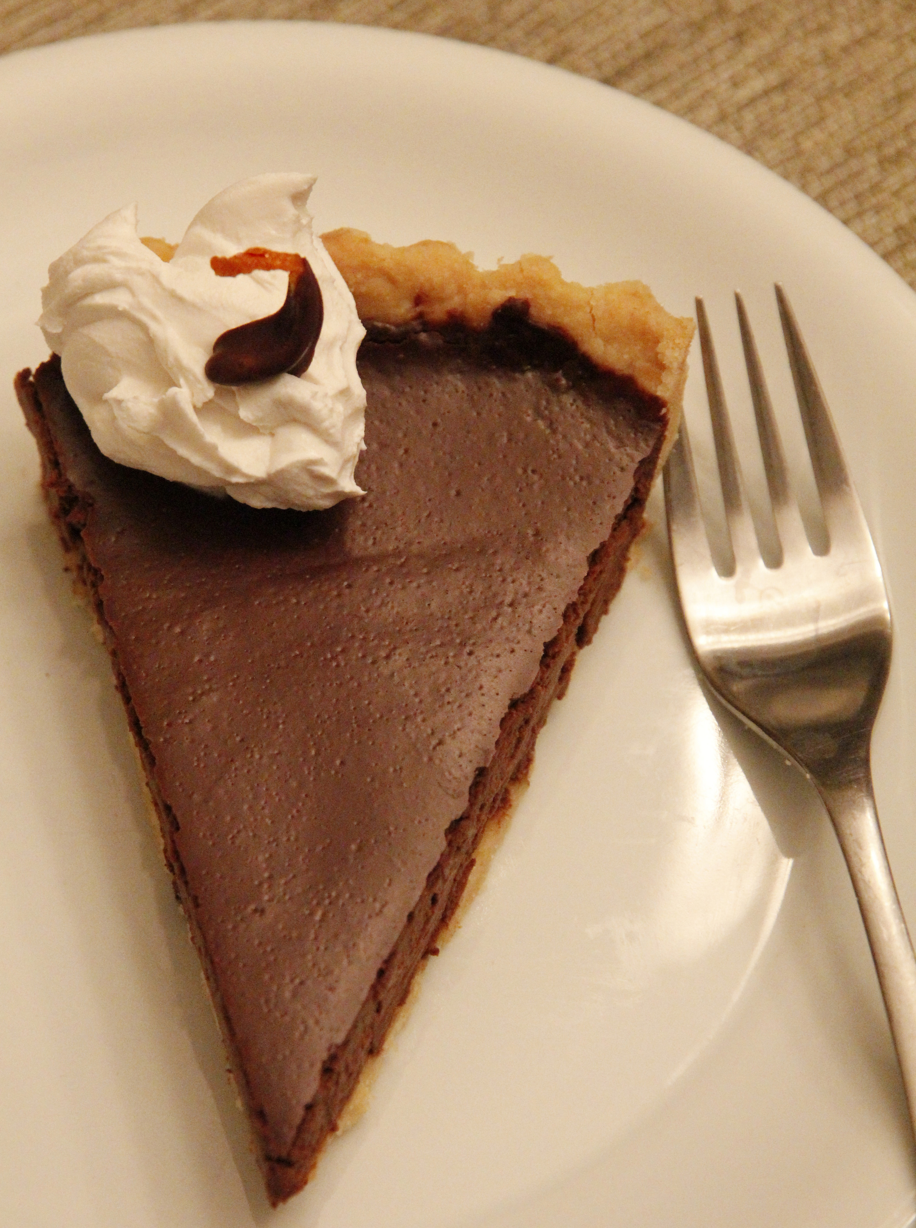 Aztec Bittersweet Chocolate Tart
