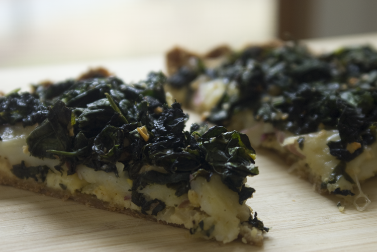Savory Winter Greens Tart