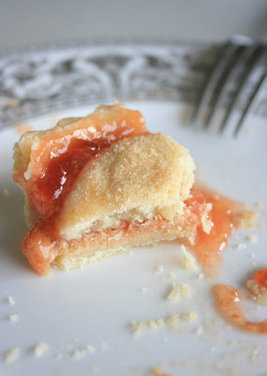 Quince Jelly Tart with Cinnamon Cream Cheese