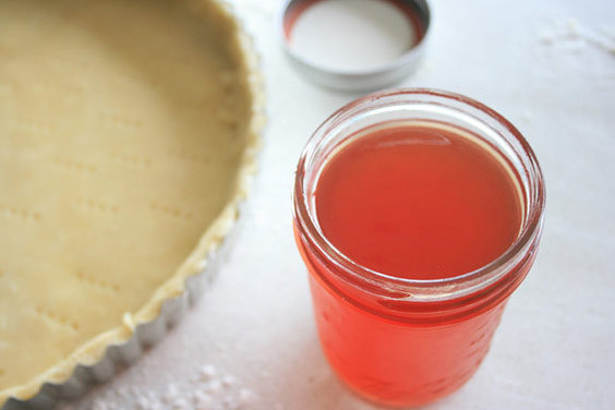 Quince Jelly Tart with Cinnamon Cream Cheese