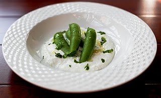 Sugar Snap Peas, Mint & Ricotta