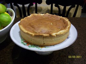 LLBT- Lemon Lime Souffle Blueberry Tart