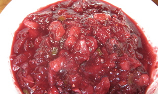 Caliente Cranberry Sauce